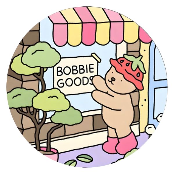 Painel Tecido Redondo Bobbie Goods 